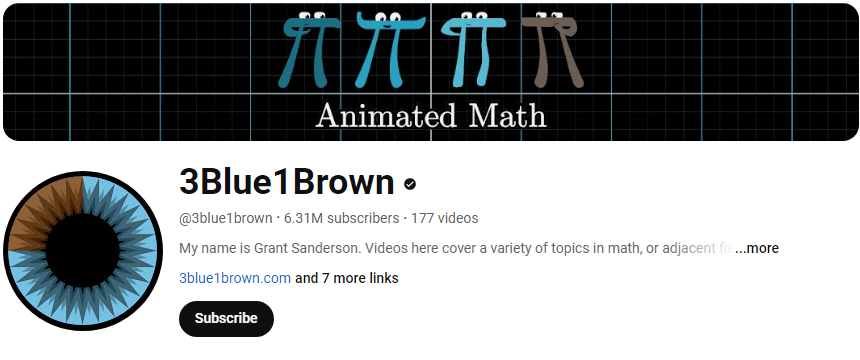 3blue1brown youtube