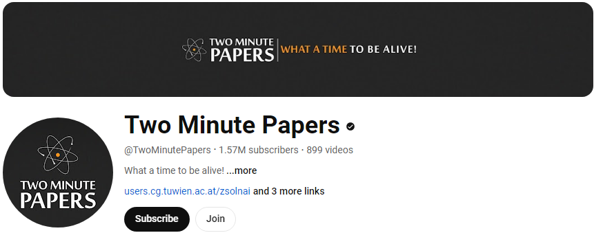 two minute papers youtube