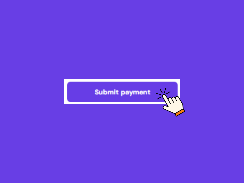 hostinger submit payment button
