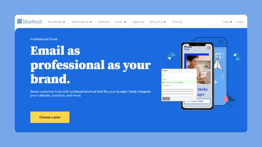 bluehost email hosting