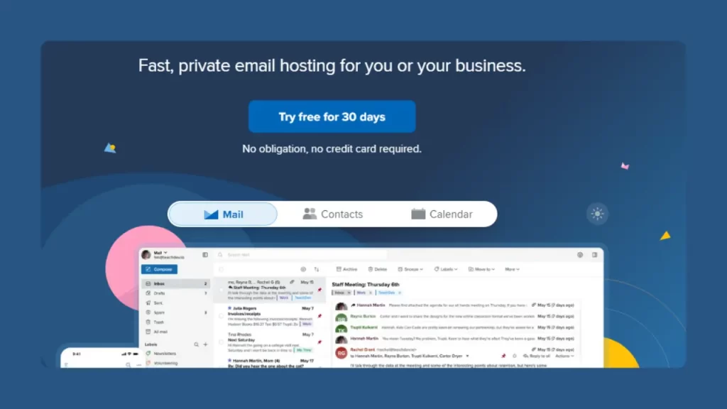 fastmail email hosting